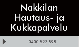 Nakkilan Hautaus- ja Kukkapalvelu logo